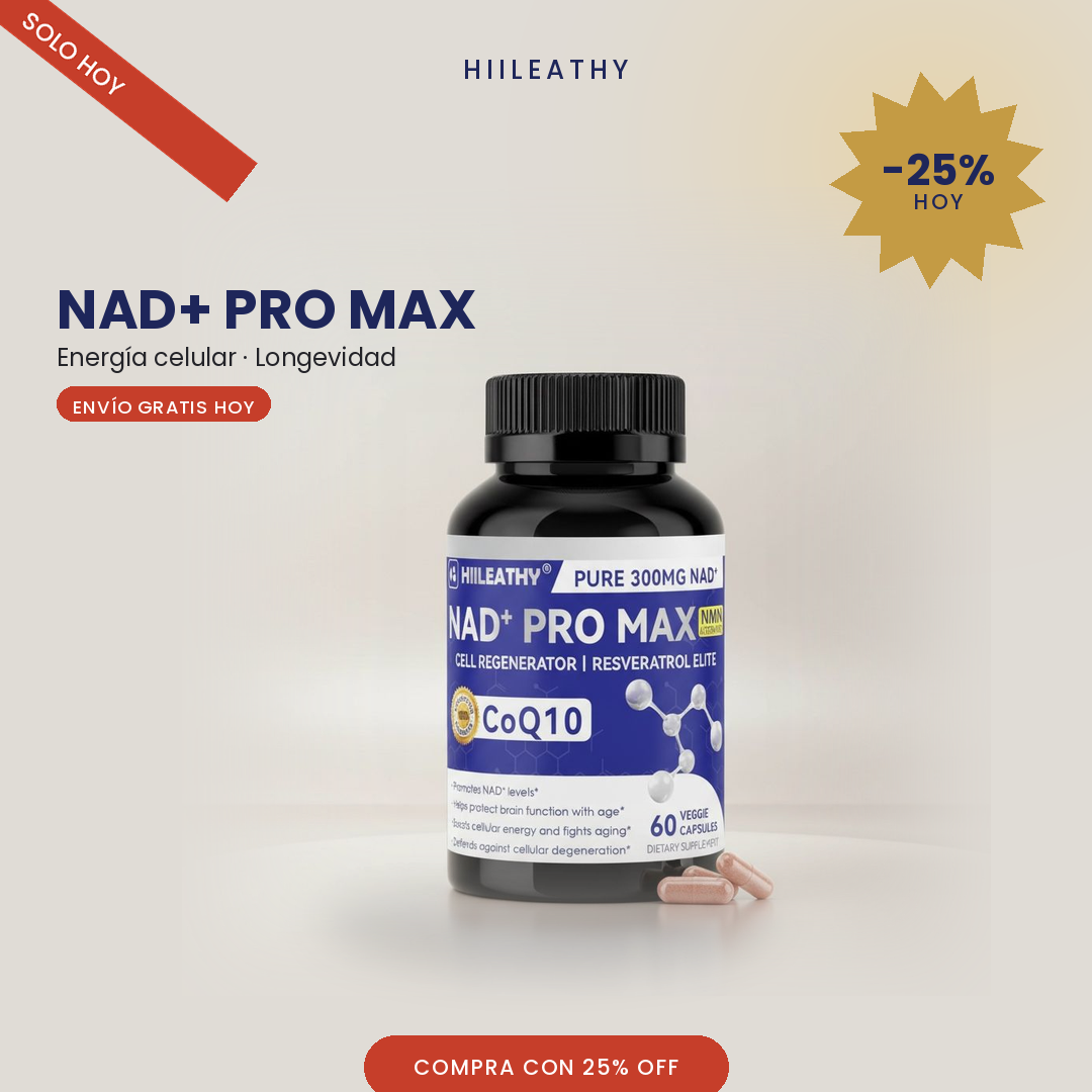 NAD+ PRO MAX / Rejuvenece y Aumenta tu Energía